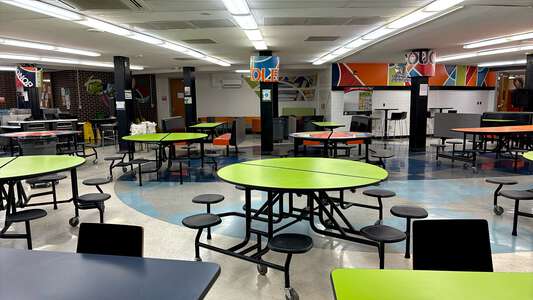 Coleman Environmental Magnet Middle School Cafeteria in Wichita 2