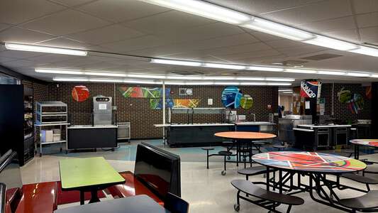 Coleman Environmental Magnet Middle School Cafeteria in Wichita 3