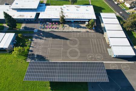 Park Elementary School Blacktop / Basketball Courts in Hayward
