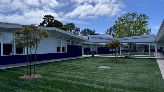 La Jolla Elementary School Outside Tables in San Diego