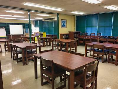 Montgomery Elementary Library in Houston