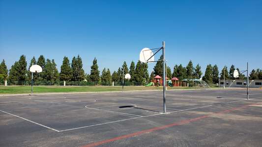 Olympic View Elementary School Outdoor Basketball Courts in Chula Vista