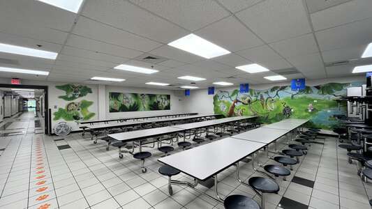 Camp Creek Elementary School Cafeteria in Lilburn