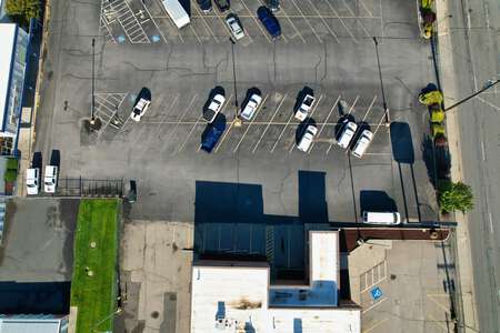 Central Valley Virtual Learning Parking Lot in Spokane Valley