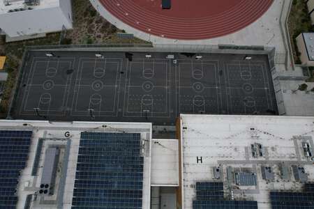 Logan Memorial Educational Campus Outdoor Basketball Courts in San Diego
