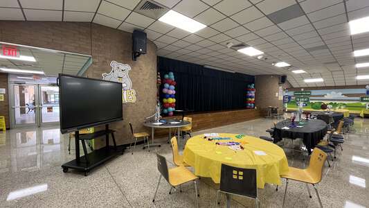 Black Elementary School Cafeteria in Houston