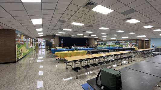 Black Elementary School Cafeteria in Houston