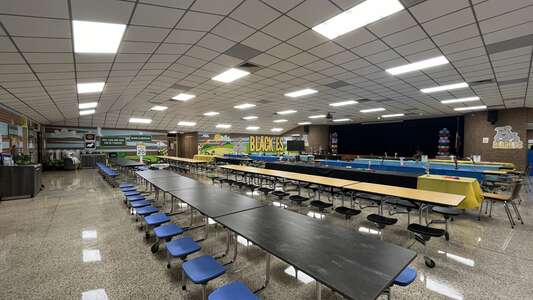 Black Elementary School Cafeteria in Houston