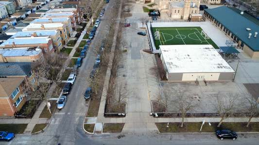 Schubert - Franz Peter Schubert Elementary School Parking Lot in Chicago 2