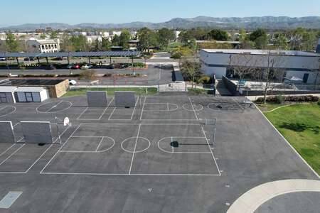 Beacon Park School (K-8) Outdoor Basketball Courts in Irvine