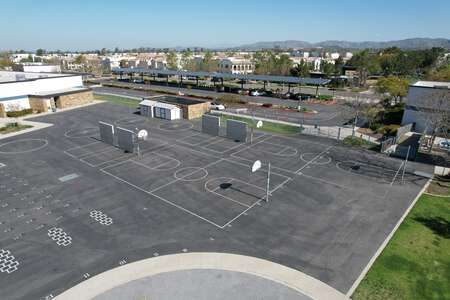 Beacon Park School (K-8) Outdoor Basketball Courts in Irvine
