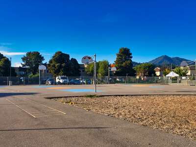 Bahia Vista Elementary School Outdoor Basketball Courts in San Rafael