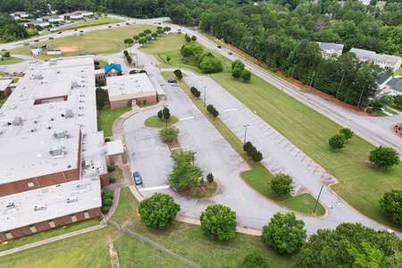Riverdale Middle School Parking Lot in Riverdale