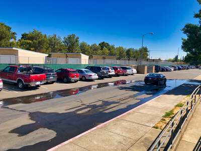 Capital City School Parking Lot in Sacramento