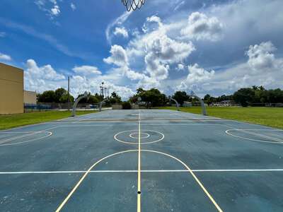 Hubert O. Sibley K-8 Academy Outdoor Basketball Courts in Miami