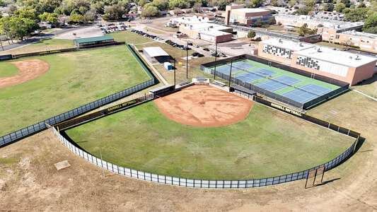 WW Samuell High School Softball Field in Dallas