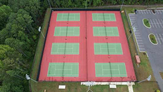 Ballantyne Ridge High School Tennis Courts in Charlotte 3