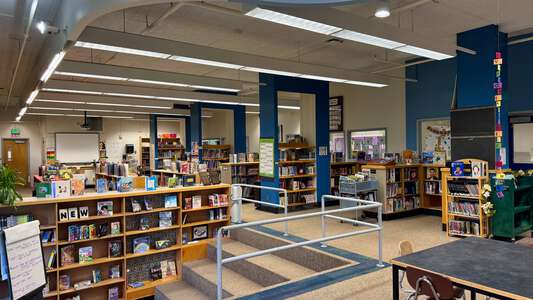 Beverly Cleary@Fernwood K-8 School Library in Portland 2
