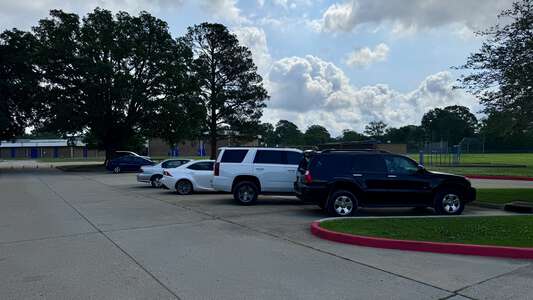 Audubon Elementary School Parking Lot in Baton Rouge
