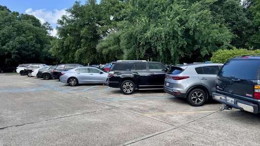 Audubon Elementary School Parking Lot in Baton Rouge
