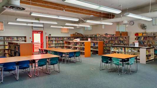 Adams Elementary School (SDUSD) Library in San Diego