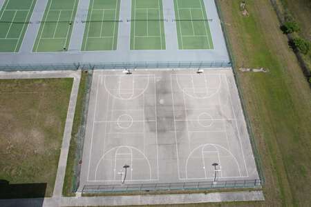 East Lee County High School Blacktop / Basketball Courts in Fort Myers