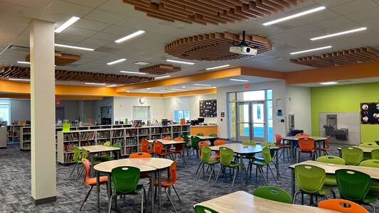 Franklin Park Elementary School Library in Fort Myers