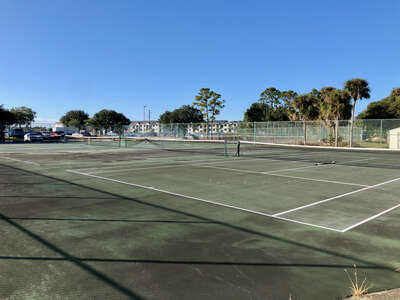 Atlantic High School Tennis Courts in Port Orange