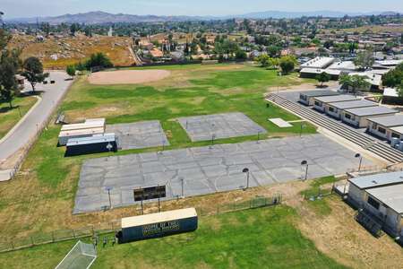 California Military Institute Tennis Courts in Perris