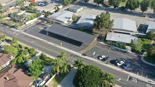 Serrano Elementary School Parking Lot in Villa Park
