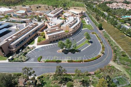 Back Staff Parking Lot