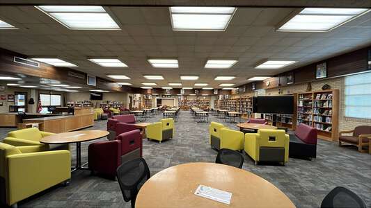 Wichita West High School Library in Wichita 3