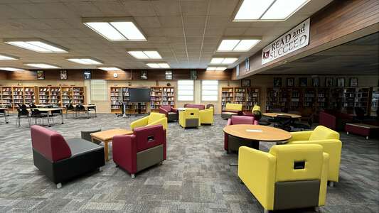 Wichita West High School Library in Wichita 4