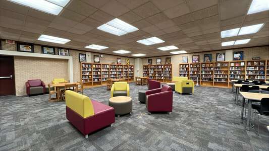 Wichita West High School Library in Wichita 5
