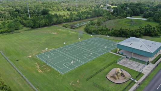 Double Branch Elementary School Outdoor Basketball Courts in Wesley Chapel