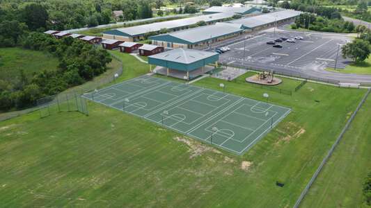 Double Branch Elementary School Outdoor Basketball Courts in Wesley Chapel
