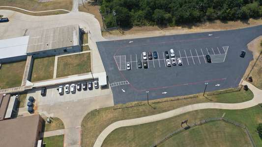 Sixth Grade Center Parking Lot - Back in Argyle 2