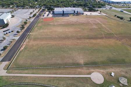 D.A. Hulcy STEAM Middle School Natural Grass Field in Dallas