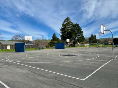 Mission Valley Elementary School (FUSD) Outdoor Basketball Court 1 in Fremont