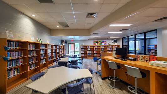 Cross High School Media Center in Cross 3