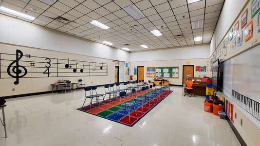 Karns Elementary School Music Room - West in Knoxville