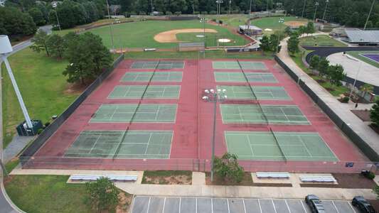 Ardrey Kell High School Tennis Courts in Charlotte 2