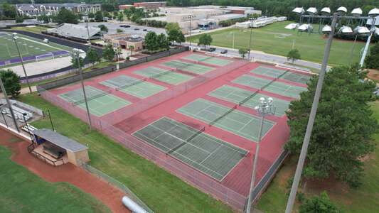 Ardrey Kell High School Tennis Courts in Charlotte 3