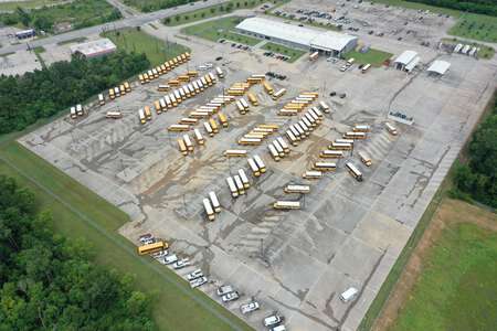 North Side Transportation Parking Lot - Bus in Humble