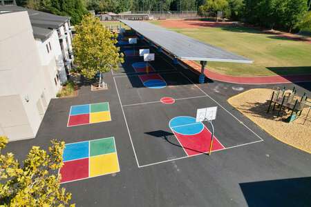 Blossom Hill Elementary  Blacktop/Outdoor Basketball Courts in Los Gatos