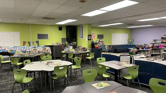 La Verne Science & Technology Charter Library in Pomona
