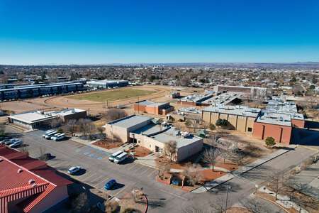 McKinley Middle School Parking Lot - Front in Albuquerque