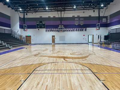 Sunset High School Gymnasium in Dallas
