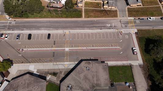 Marshall Elementary Parking Lot in Seaside