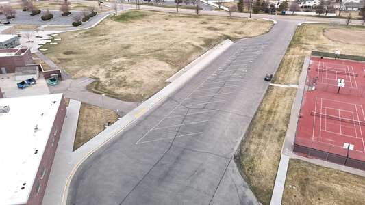 Parking Lot - Tennis Courts
